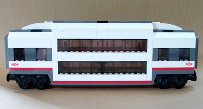 lego double decker train
